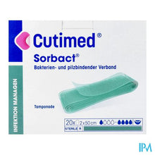 Load image into Gallery viewer, Cutimed Sorbact Gaasstrook 2x50cm 20 7216600