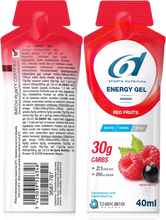 Load image into Gallery viewer, 6d Sixd Energy Gel Red Fruits 40g