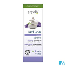 Afbeelding in Gallery-weergave laden, Physalis Massage Oil Total Relax 100ml Nf