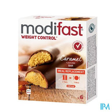 Afbeelding in Gallery-weergave laden, Modifast Intensive Weight Loss Caramel Bars 6x31g