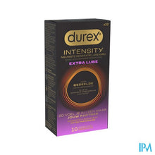 Load image into Gallery viewer, Durex Intensity Condoms Extra Lube 10