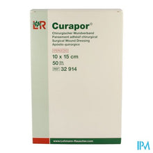 Charger l'image dans la galerie, Curapor Verb Chirurg. Steriel 15cmx10cm 50 32914