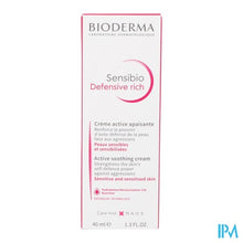 Afbeelding in Gallery-weergave laden, Bioderma Sensibio Defensive Rich 40ml