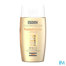 Afbeelding in Gallery-weergave laden, Isdin Fotoprotector Fusion Water Urban Ip30 50ml