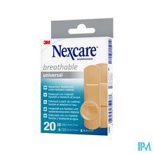 Charger l'image dans la galerie, Nexcare 3m Breathabl.univer. Ass. Strips20 N0320as
