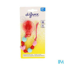 Afbeelding in Gallery-weergave laden, Difrax Fopspeenketting Hartje 980