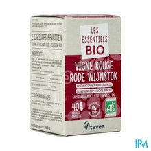 Afbeelding in Gallery-weergave laden, Vitavea Rode Wijnstok Bio Caps 40