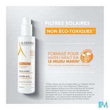 Load image into Gallery viewer, Aderma Protect Spray Spf50+ 200ml