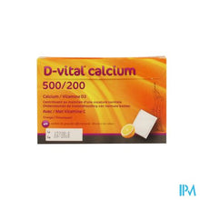 Afbeelding in Gallery-weergave laden, D-vital Calcium 500/200 Sinaas Zakjes 40