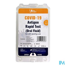Afbeelding in Gallery-weergave laden, Alltest Covid-19 A/gen Test Rap.oral Fl. 1 O'life