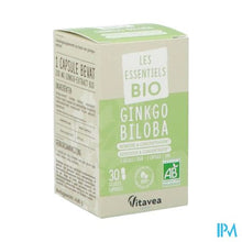 Afbeelding in Gallery-weergave laden, Vitavea Ginko Biloba Bio Caps 30