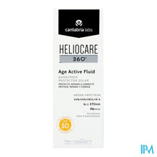 Afbeelding in Gallery-weergave laden, Heliocare 360° Age Active Fluid Ip50 Tube 50ml