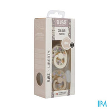Charger l'image dans la galerie, Bibs 1 Fopspeen Duo Liberty Garden Strawber.ivory2