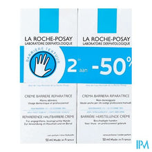 Load image into Gallery viewer, La Roche Posay Cicaplast Handcreme Duo 2x50ml 2e-50%