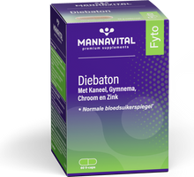 Afbeelding in Gallery-weergave laden, Mannavital Diebaton V-caps 60