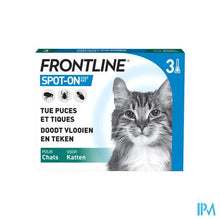 Load image into Gallery viewer, Frontline Spot On Chat Pipet 3x0,50ml
