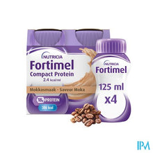 Afbeelding in Gallery-weergave laden, Fortimel Compact Protein 2.4kcal Mokka 4x125ml