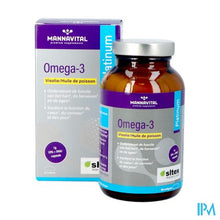 Afbeelding in Gallery-weergave laden, Mannavital Omega 3 Visolie Softgels 60