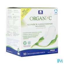 Load image into Gallery viewer, Organyc Maandverband Super Katoen Bio 10