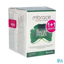 Afbeelding in Gallery-weergave laden, Mbrace Focus & Relax Tabl 60x2 1+1 Gratis