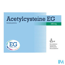 Charger l'image dans la galerie, Acetylcysteine EG 600Mg Bruistabl 60X600Mg