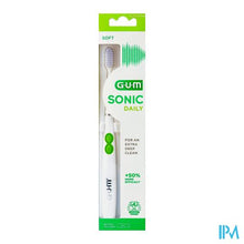 Load image into Gallery viewer, Gum Sonic Daily Batterij Tandenborstel Wit