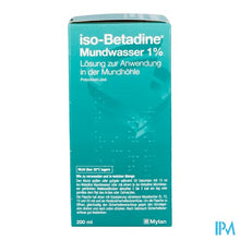 Charger l'image dans la galerie, Iso Betadine 1% Nf Mondwater 200ml Ready To Use