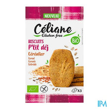 Charger l'image dans la galerie, Celiane Ontbijt Koekje Cereal Bio 4x3 140g Revogan