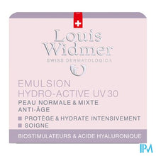 Afbeelding in Gallery-weergave laden, Widmer Dag Emulsie Hydro-active Uv30 Parf 50ml