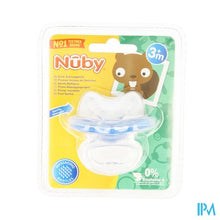 Load image into Gallery viewer, Nuby Silicone bijtspeen Gum-EezTM - 0m+