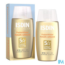 Afbeelding in Gallery-weergave laden, Isdin Fotoprotector Fusion Water Urban Ip30 50ml