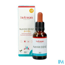 Charger l'image dans la galerie, Nutrivit D3 K2 30ml Nutrisan