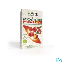 Charger l'image dans la galerie, Arkovital Acerola 1000 Bio Kauwtabl 30