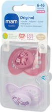 Afbeelding in Gallery-weergave laden, Mam Fopspeen Original Pure Siliconen 6-16m Meisje