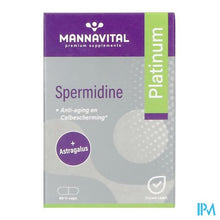Charger l'image dans la galerie, Mannavital Spermidine Platinium V-caps 60