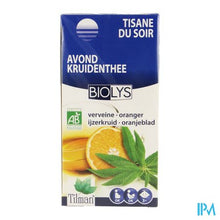 Afbeelding in Gallery-weergave laden, Biolys Ijzerkruid-oranje Bio Tea-bags 20