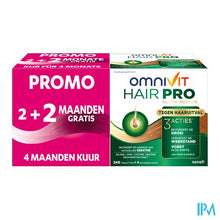 Charger l'image dans la galerie, Omnivit Hair Pro Nutri Repair Comp 120+120 Promo