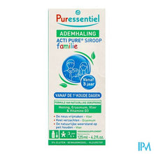 Charger l'image dans la galerie, Puressentiel Ademhaling Siroop Actipure Fam. 125ml