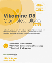 Afbeelding in Gallery-weergave laden, Vitamine D Complex Ultra 3000ui 120 Natural Energy