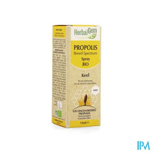 Afbeelding in Gallery-weergave laden, Herbalgem Propolis Breed Spectrum Bio Spray 15ml