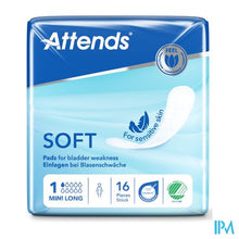 Afbeelding in Gallery-weergave laden, Attends Soft 1 Mini Long Inleg Anatom. 1x16