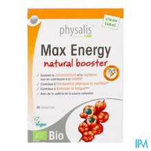 Afbeelding in Gallery-weergave laden, Physalis Max Energy Bio Comp 30 Nf