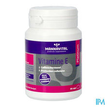 Afbeelding in Gallery-weergave laden, Mannavital Vitamine E Caps 60
