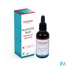 Afbeelding in Gallery-weergave laden, Nutrivit D3 Liquid 50ml Nutrisan