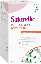 Load image into Gallery viewer, Saforelle Coton Protect Inlegkruisjes Pocket 20
