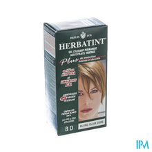 Afbeelding in Gallery-weergave laden, Herbatint Blond Licht Goudkleurig 8d 150ml
