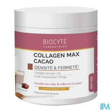 Afbeelding in Gallery-weergave laden, Biocyte Collagen Max Cacao Pdr Pot 260g