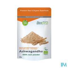Load image into Gallery viewer, Biotona Bio Ashwaganda Raw 150g