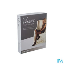 Afbeelding in Gallery-weergave laden, Veinax Panty Transparant 2 Lang Zwart Maat 5