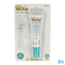 Charger l'image dans la galerie, Nuby Citroganix Tand- en tandvleesgel + vingertandenborsteltje – 15g - 4m+